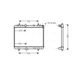 Motorkühler AVA COOLING PE2267
