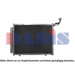 Condensator, airconditioning AKS DASIS 092034N