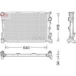 Raffreddatore motore DENSO DRM17047