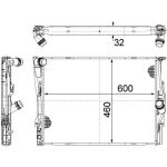 Motorkylare MAHLE CR 1087 000S