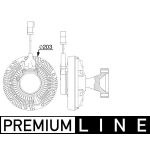 Embrayage du ventilateur de radiateur MAHLE CFC 255 000P