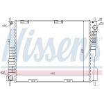 Radiador, refrigeración de motor NISSENS 67283
