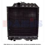Radiateur, refroidissement du moteur AKS DASIS 440087N