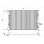 Motorkylare VALEO 734733