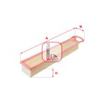 Luftfilter SOFIMA S 3345 A