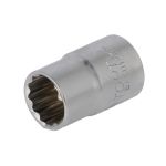 Zwölfkantnuss 3/8 zoll TOPTUL 12 mm 12-kant