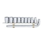 Steckschlüsselsatz 1/2" TOPTUL GAAG1010