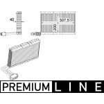 Verdampfer, Klimaanlage MAHLE AE 109 000P