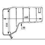 Ausgleichsbehälter, Kühlmittel MAHLE CRT 38 000S