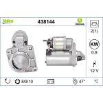 Starter VALEO ORIGINS NEW VALEO 438144