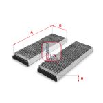 Kupéfilter SOFIMA S 4153 CA