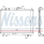 Radiatore, raffreddamento motore NISSENS 62409A