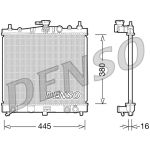 Motorkühler DENSO DRM46036