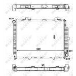 Kühler, Motorkühlung EASY FIT NRF 56139