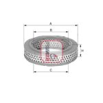Filtro de aire SOFIMA S 4540 A