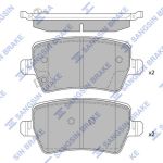 Conjunto de pastilhas de travão HI-Q SP2496B