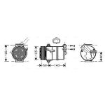 Klimakompressor AVA COOLING OLAK437