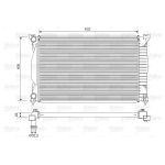 Motorkylare VALEO 734269