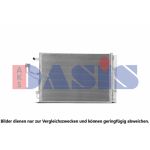 Condensator, airconditioning AKS DASIS 562093N