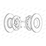 Disque de frein BERAL BCR104A
