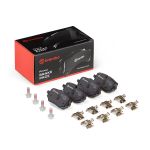 Jeu de garnitures de frein BREMBO P 06 122