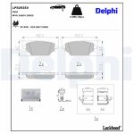 Jarrupala, levyjarru DELPHI LP5093EV
