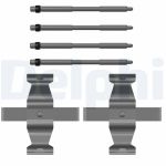 Accessoireset, schijfremblok DELPHI LX0782