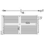 Condensator, airconditioning MAHLE AC 29 000S