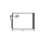 Condenseur (climatisation) AVA COOLING BWA5371D