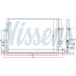 Condensor, airconditioning EASY FIT NISSENS NIS 94871