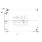 Condensator, airconditioning MEAT & DORIA 991155