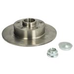 Disco de freno BREMBO 08B39127 trasero, macizo, 1 Pieza