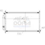Condensator, airconditioning MEAT & DORIA 991197