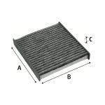 Kupéfilter VALEO 715818