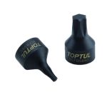 Ponta de chave de encaixe com furo de 1/4" TORX TOPTUL BCFB0827
