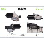 Pyyhkimen moottori VALEO VAL584675