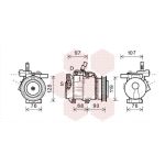 Compressor, ar condicionado VAN WEZEL 8300K161