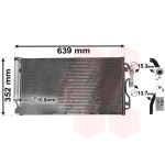 Condensator, airconditioning VAN WEZEL 06005477