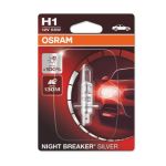 Lâmpada de halogéneo OSRAM H1 Night Breaker Silver 12V, 55W