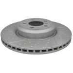 Disco de freno TEXTAR 92265425 delantero, ventilado , ranurado, altamente carbonizado, 1 Pieza