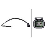 Sensor, temperatura de gases de escape HELLA 6PT 358 181-811