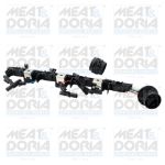 Kit de tubos flexibles, combustible de fuga MEAT & DORIA 25494