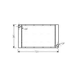 Raffreddatore motore AVA COOLING BW2373