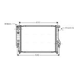Motorkylare AVA COOLING BW2048