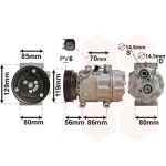 Klimakompressor VAN WEZEL 1800K378