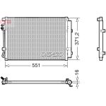 Condensador, ar condicionado DENSO DCN41022