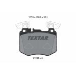 Bremsbelagsatz TEXTAR 2115201, Vorne