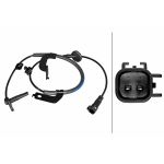 Capteur, vitesse de rou HELLA 6PU 358 217-611