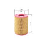 Luftfilter BOSCH FILTRY F 026 400 067