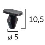Clip ROMIX C60595, 10 Stück
